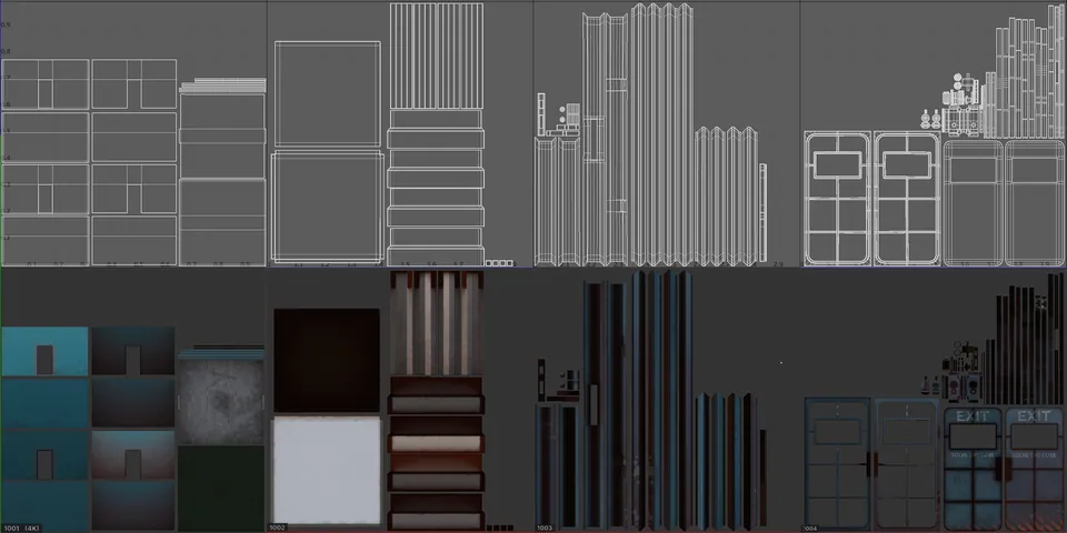 3D Animation – Escape Room — Room UV Texturing