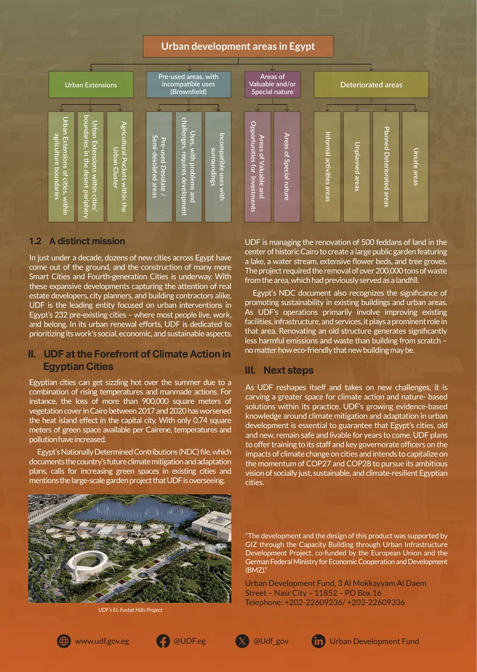 Brochure Design – GIZ — GIZ UDF FactSheet01 Final En, page 2
