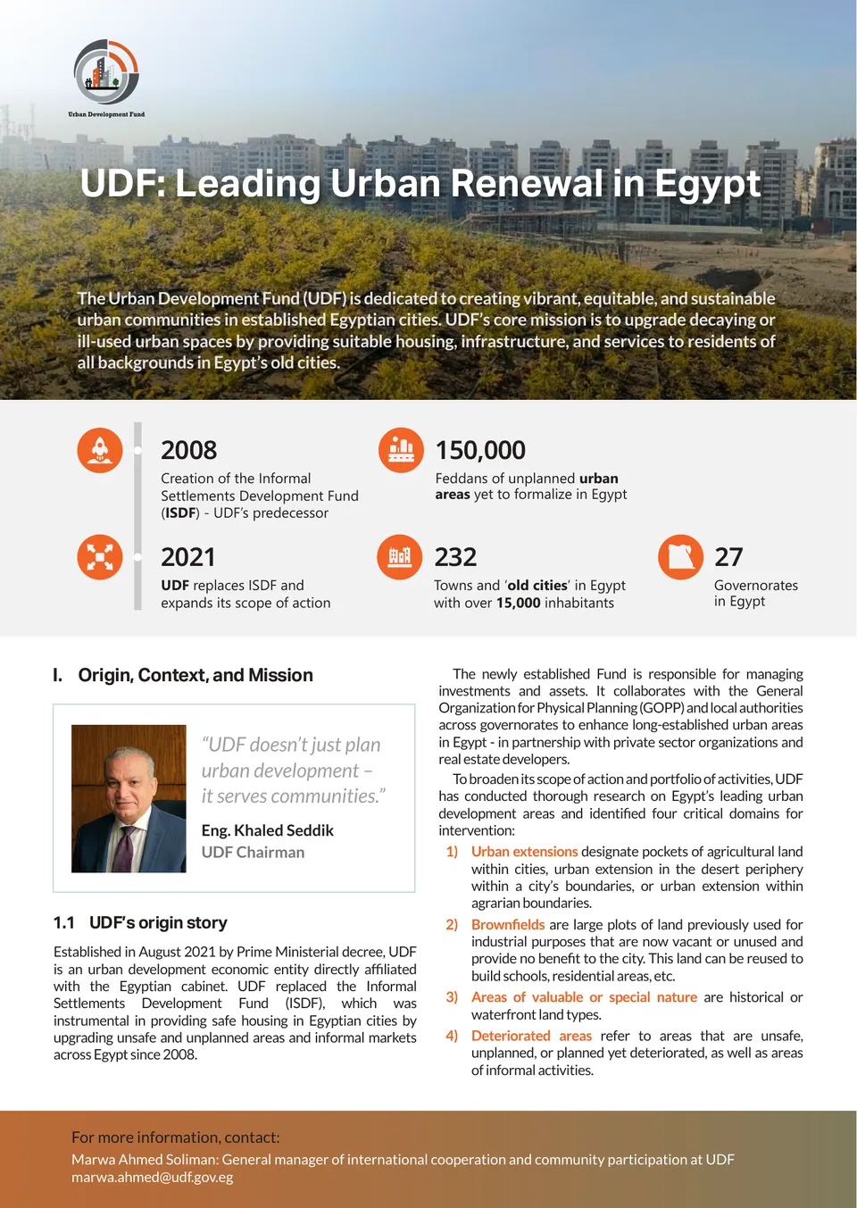 Brochure Design – GIZ — GIZ UDF FactSheet01 Final En, page 1