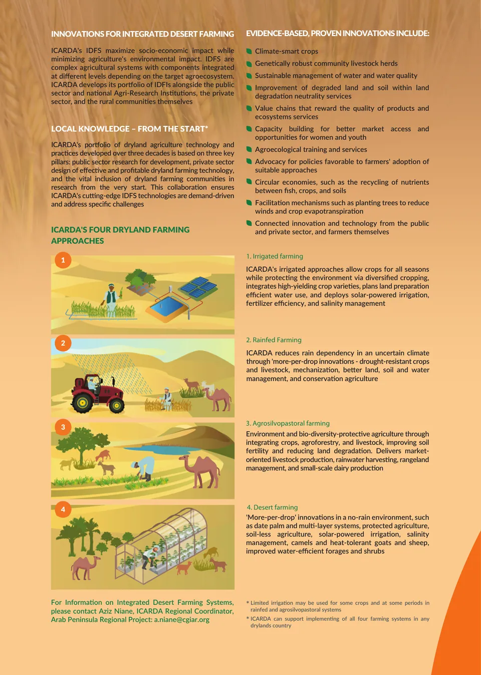 Brochure Design – ICARDA — OP IDFS Draft Oct22JP Printing Version, page 2